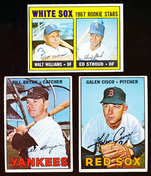 1967 Topps Bb- 3 Diff Hi#’s