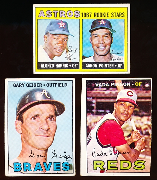 1967 Topps Bb- 5 Diff Hi#’s