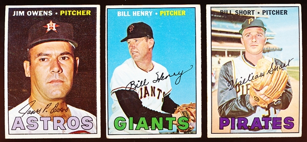 1967 Topps Bb- 5 Diff Hi#’s