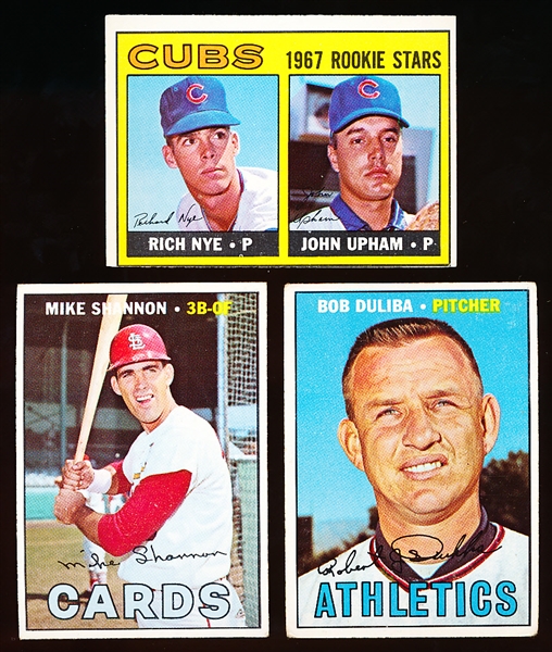 1967 Topps Bb- 6 Diff Hi#’s