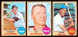 1968 Topps Bb- 30 Diff