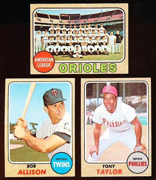 1968 Topps Bb- 30 Diff