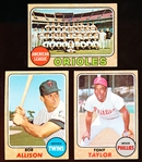1968 Topps Bb- 30 Diff