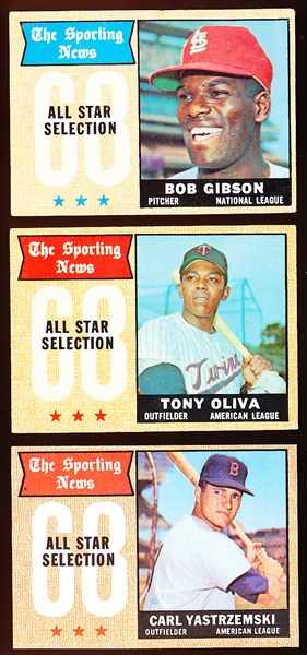 1968 Topps Bb- 75 Diff