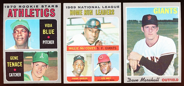 1970 Topps Bb- 25 Diff