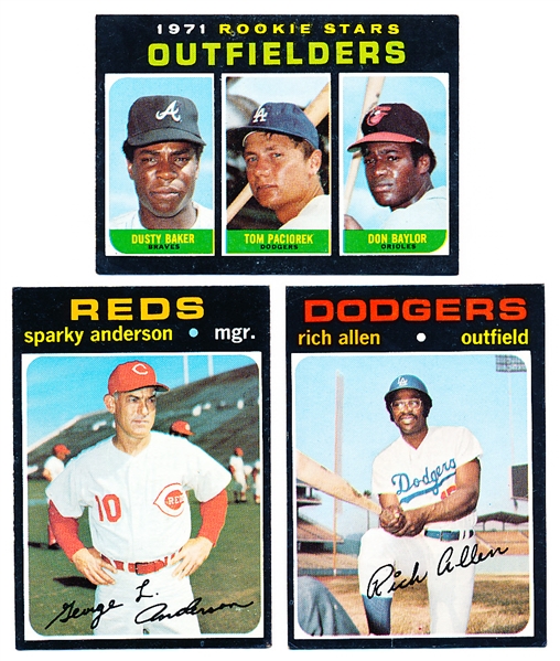 1971 Topps Bb- 11 Diff