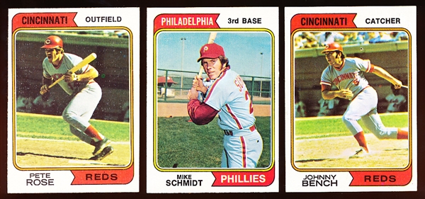 1974 Topps Bb- 6 Stars