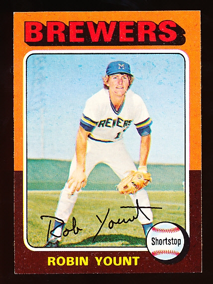 1975 Topps Bb- #223 Robin Yount RC