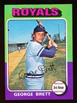 1975 Topps Bb- #228 George Brett Rookie