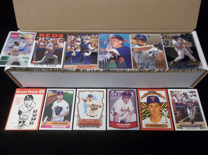 700 Baseball Stars- 1980’s thru 2000’s