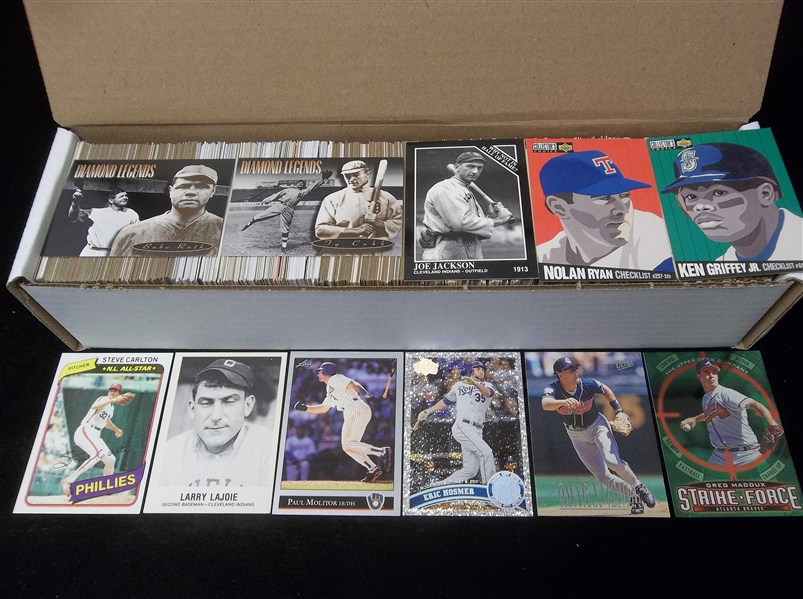 700 Baseball Stars- mostly 1980’s thru 1990’s