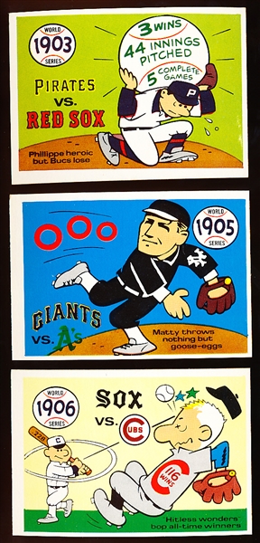 1970 Fleer “World Series” Complete Set of 66