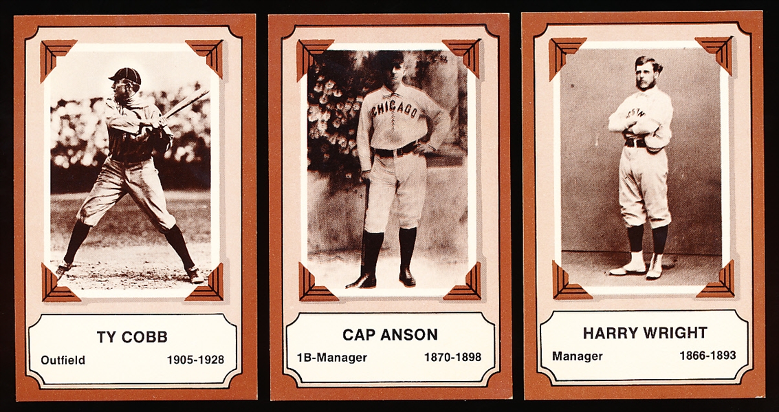 1975 Fleer “Pioneers of Baseball” Complete Set of 28