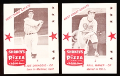 1975 Shakey’s Pizza Baseball Complete Set of 18
