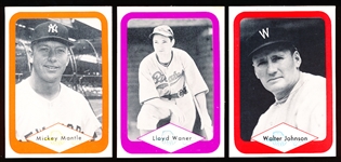 1975-76 Great Plains Greats Baseball Complete Set of 42 with Lloyd Waner SP