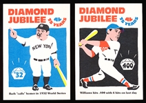 1976 Laughlin “Diamond Jubilee” Baseball Complete Set of 32