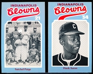 1976 Laughlin “Indianapolis Clowns” Complete Set of 42