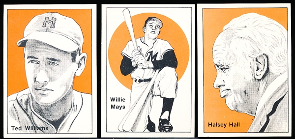 1978 Olde Cards, Inc. “Halsey Hall Recalls” Complete Set of 21