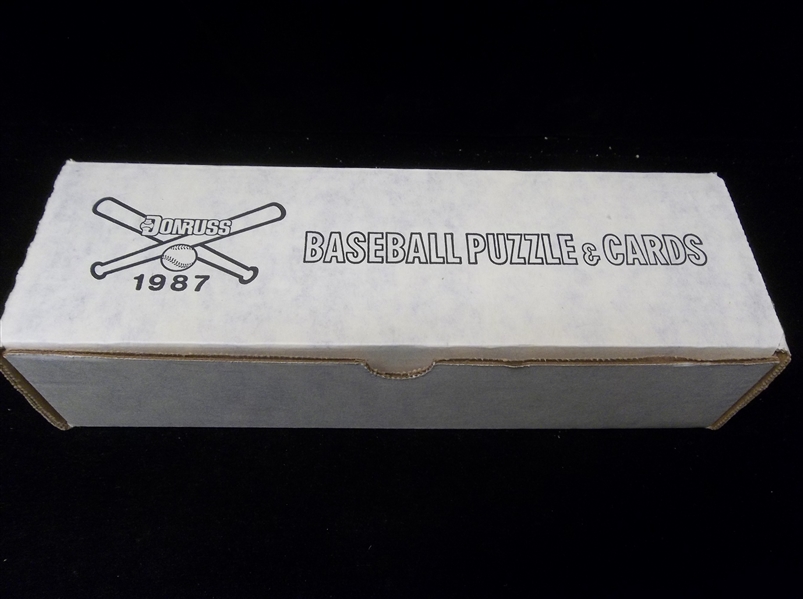 1987 Donruss Baseball Factory Sealed Set of 660
