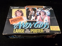 1978 Donruss “Andy Gibb Posters”- 35 Unopened Wax Packs