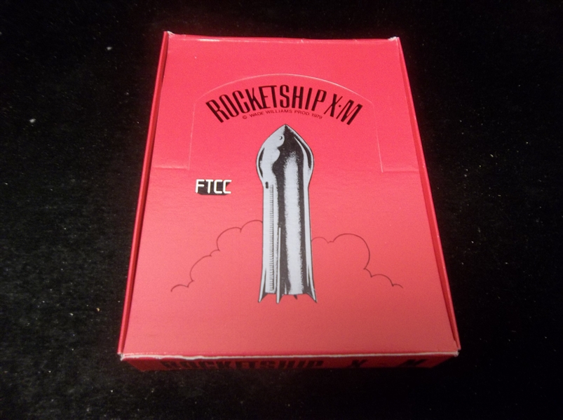 1979 FTCC (Wade Williams Prod.) “Rocketship X-M”- One Unopened Wax Box- Tough Box! 