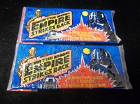 1980 Topps “Empire Strikes Back”- Two Unopened Grocery Rack Packs