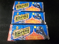 1980 Topps “Empire Strikes Back”- Three Unopened Grocery Rack Packs