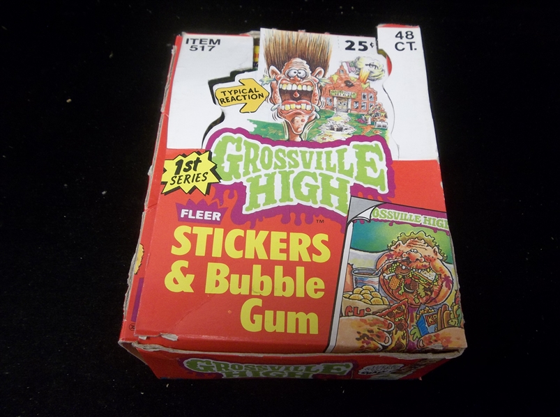 1986 Fleer “Grossville High”- One Unopened Wax Box