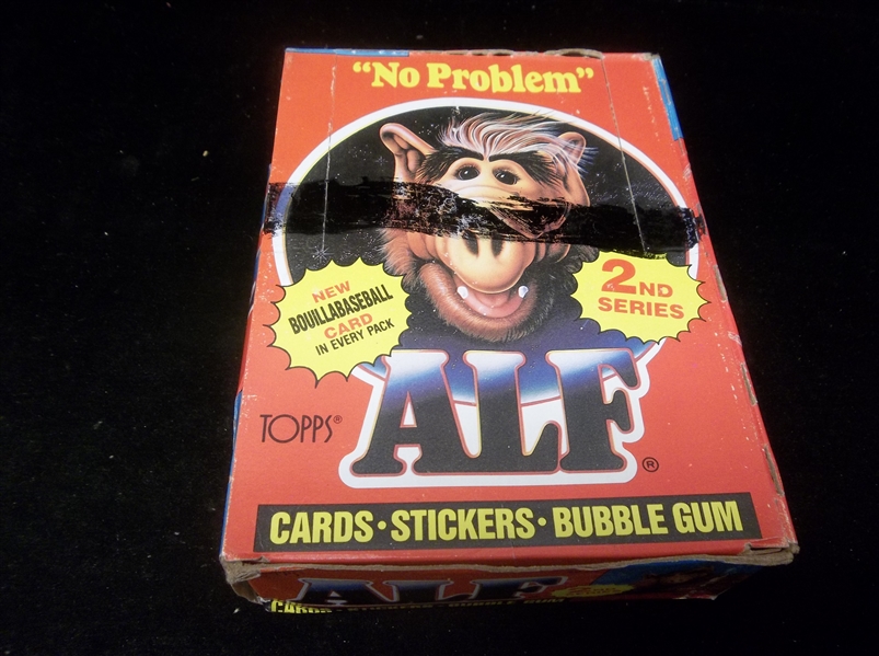 1987 Topps “Alf”- Series #2- One Unopened Closeout Wax Box