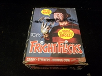 1988 Topps “Fright Flicks”- One Unopened Closeout Wax Box