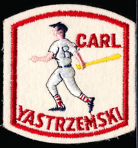 1970’s-80’s Carl Yastrzemski Felt and Stitching 3” x 3 ¼” Patch