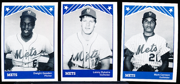 1983 TCMA Minor League Bsbl.- Lynchburg Mets- Lenny Dykstra and Dwight Gooden!