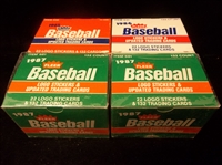 1985-87 Fleer Update Bsbl. Sets- 4 Asst.