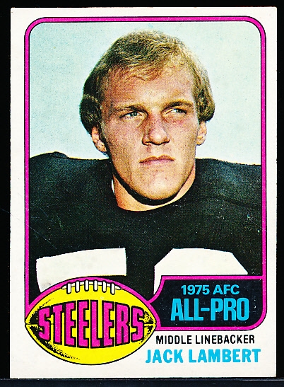 1976 Topps Ftbl. #220 Jack Lambert RC