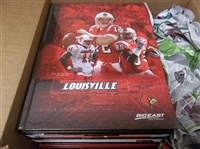 2007-15 University of Louisville College Ftbl. Media Guides- 9 Diff.