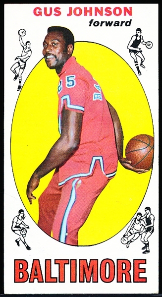 1969-70 Topps Bskbl. #12 Gus Johnson RC
