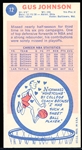 1969-70 Topps Bskbl. #12 Gus Johnson RC