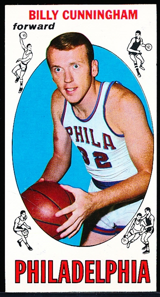 1969-70 Topps Bskbl. #40 Billy Cunningham RC