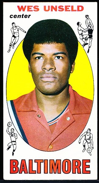 1969-70 Topps Bskbl. #56 Wes Unseld RC