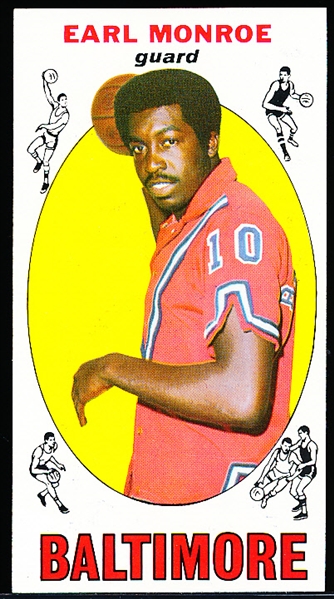 1969-70 Topps Bskbl. #80 Earl Monroe RC