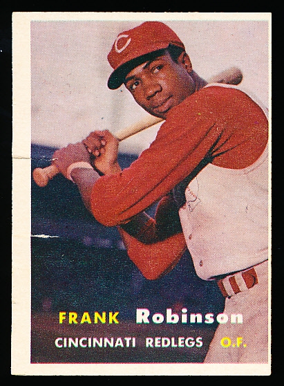 1957 Topps Baseball- #35 Frank Robinson Rookie