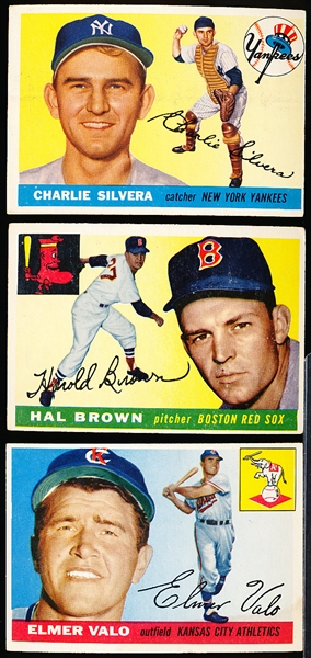 1955 Topps Bb- 7 Diff