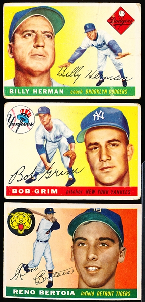 1955 Topps Bb- 15 Diff