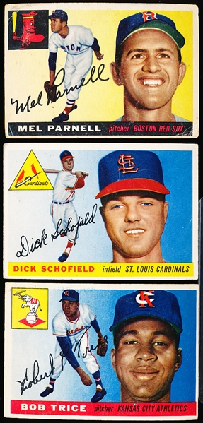 1955 Topps Bb- 12 Diff