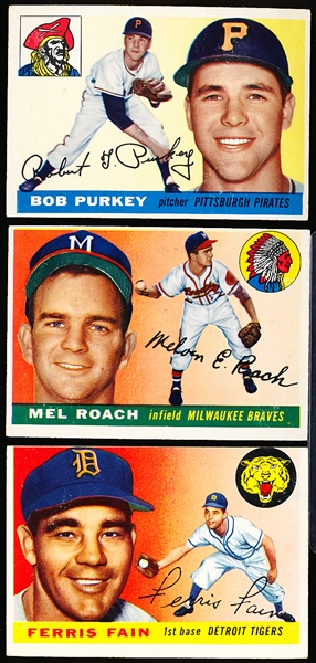 1955 Topps Bb- 20 Diff