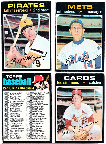 1971 Topps Bb- 90 Diff