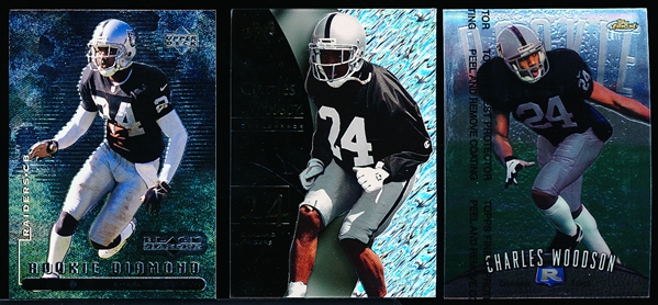 1998 Charles Woodson Rookie Year Cards- 19 Asst.
