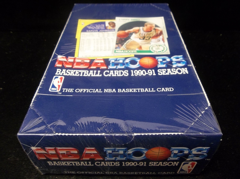 1990-91 Hoops Bskbl.- 1 Unopened Series 1 Wax Box