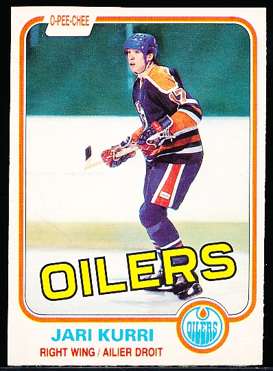 1981-82 O-Pee-Chee Hockey #107 Jari Kurri RC