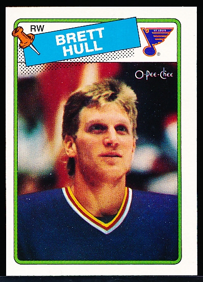 1988-89 O-Pee-Chee Hockey #66 Brett Hull RC